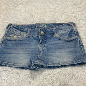 Amethyst Light Blue Jean Shorts WOMENS JRS SIZE 5